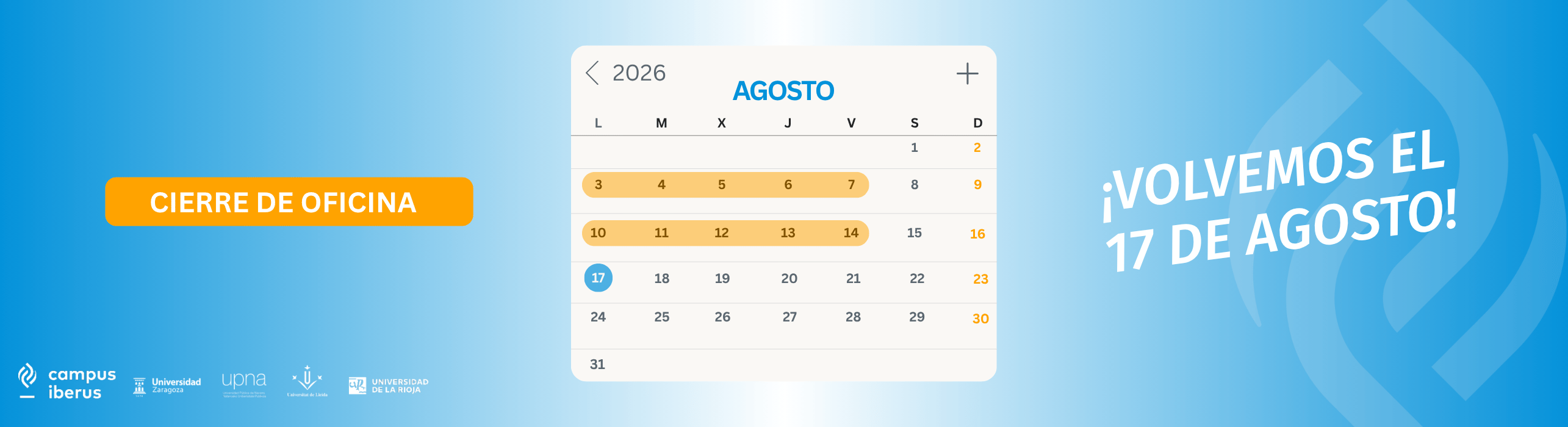 CIERRE AGOSTO 2026