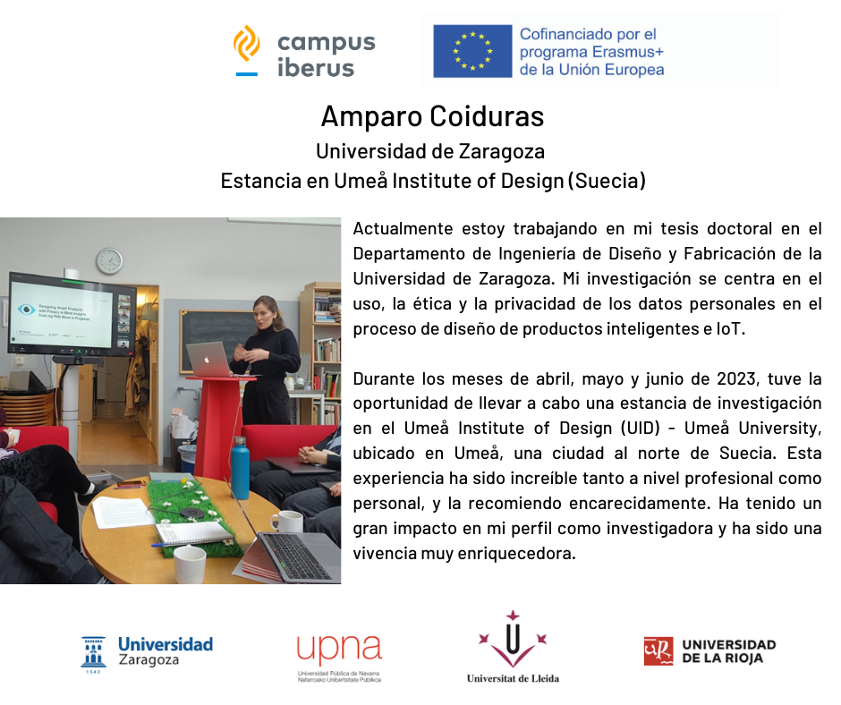 Experiencia Iberus+ Amparo Coiduras